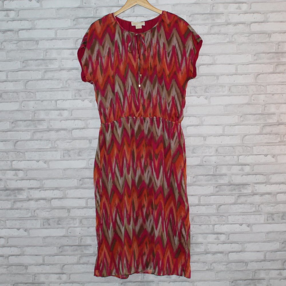 MICHAEL Michael Kors Orange/Pink Dress